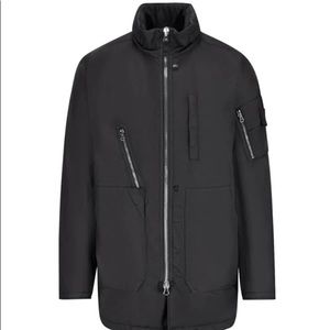 Stone Island Shadow Stand Collar Jacket Black